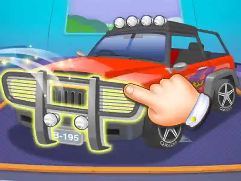 Permainan Car City Renovation Salon secara online