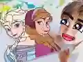 Permainan Coloring Book: Frozen secara online