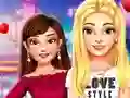 Permainan BFFs High School First Date Look secara online