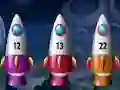 Permainan Math Rockets Multiplication secara online