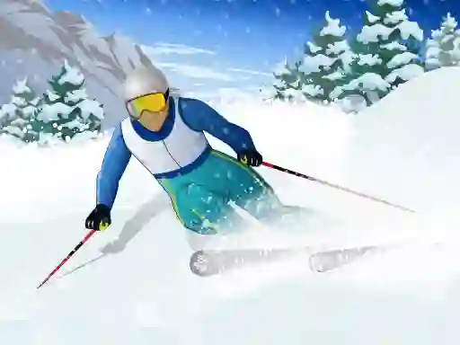 Permainan Ski King 2022 secara online