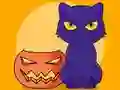 Permainan Coloring Book: Halloween Cat secara online