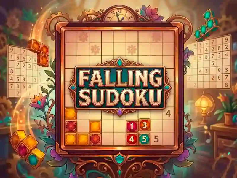 Permainan Falling Sudoku secara online