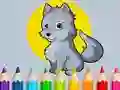 Permainan Coloring Book: Wolf secara online