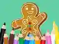Permainan Coloring Book: Gingerbreads secara online