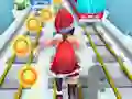 Permainan Subway Santa Princess Runner secara online