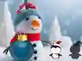 Permainan Christmas Snowman Garden Escape secara online