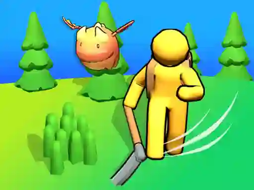 Permainan Dino Grass Island secara online