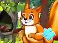 Permainan Jigsaw Puzzle: Squirrel Hide Food secara online