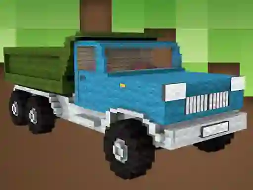 Permainan Blockcraft Truck Jigsaw secara online