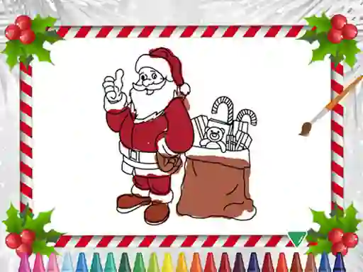 Permainan Christmas Coloring Book secara online