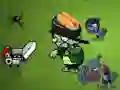 Permainan Knight Vs Zombies secara online