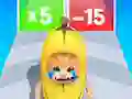 Permainan Epic Banana Run: Merge Master secara online