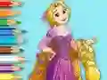 Permainan Coloring Book: Princess Rapunzel secara online