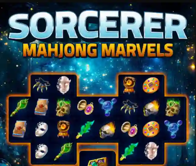 Permainan Sorcerer Mahjong Marvels secara online