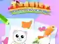 Permainan Toddler Drawing: Cute Dog secara online