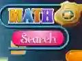 Permainan Math Search secara online