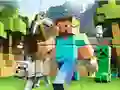 Permainan Jigsaw Puzzle: Minecrafter secara online