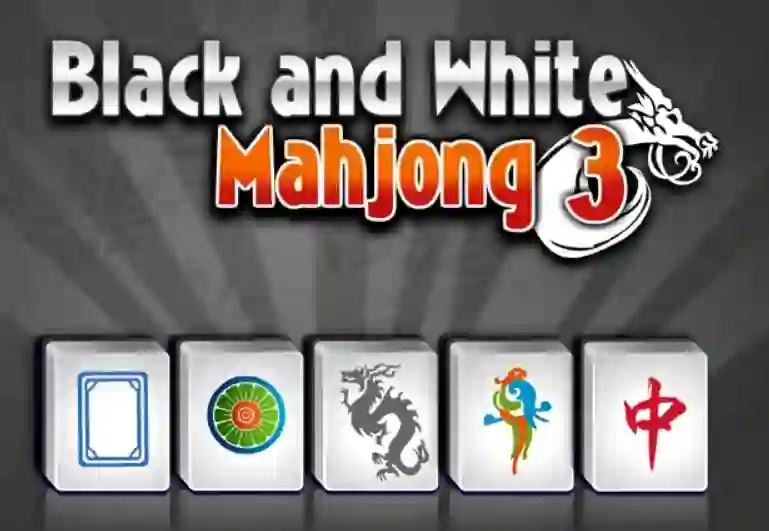 Permainan Black and White Mahjong 3 secara online