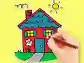 Permainan Coloring Book: Dream House secara online