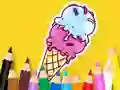 Permainan Coloring Book: Cool Ice Cream secara online