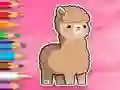 Permainan Coloring Book: Cute Alpaca secara online