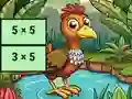 Permainan Multiplication Bird Image Uncover secara online