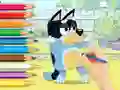 Permainan Coloring Book: Bluey And Bingo secara online