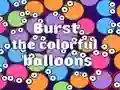 Permainan Burst the Colorful Balloons secara online