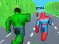 Permainan Superhero Transform - Change Race secara online