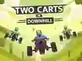 Permainan Two Carts Downhill secara online
