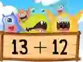 Permainan Monster Math secara online