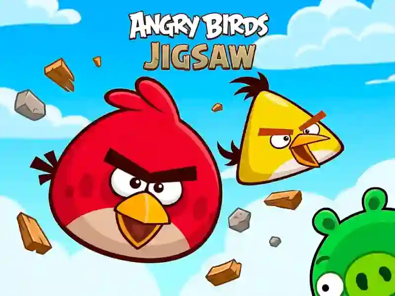 Permainan Angry Birds Jigsaw secara online