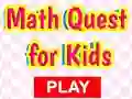 Permainan Math Quest For Kids secara online