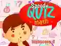 Permainan Speedy Quiz Maths secara online