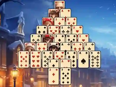 Permainan Christmas Tree Solitaire secara online