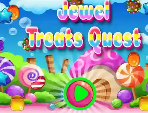 Permainan Jewel Treats Quest secara online