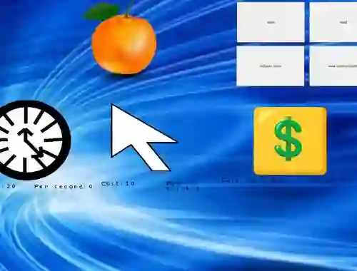 Permainan Mandarine Clicker secara online