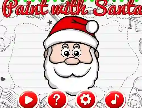 Permainan Paint With Santa secara online