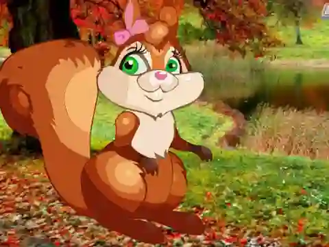 Permainan Assist with Mom Squirrel secara online