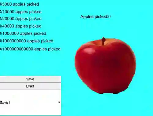 Permainan Red Apple Clicker secara online
