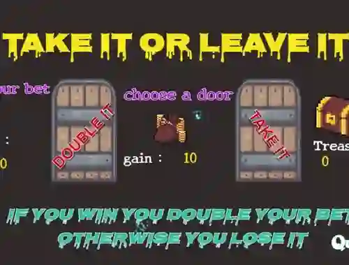 Permainan Take It Or Leave It secara online