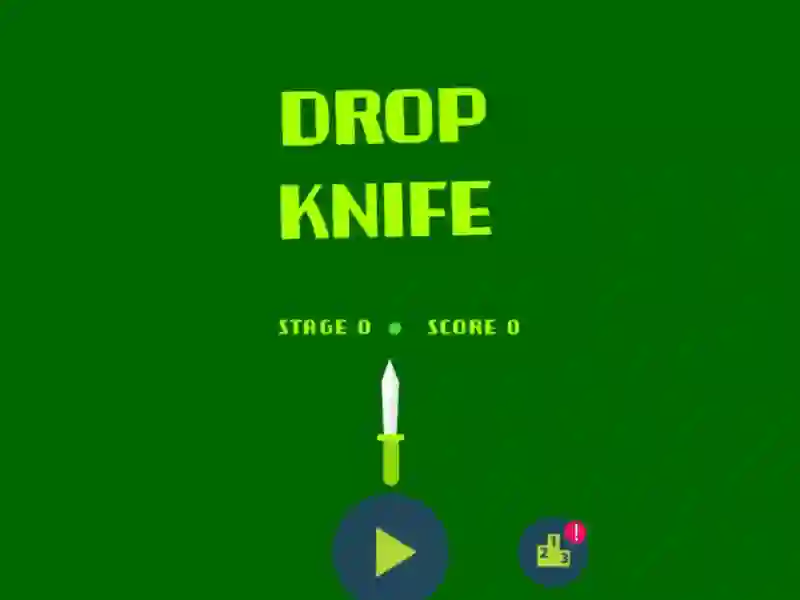 Permainan Drop Knife secara online