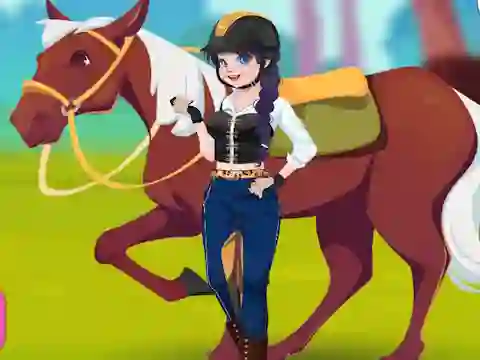 Permainan Girly Equestrian secara online