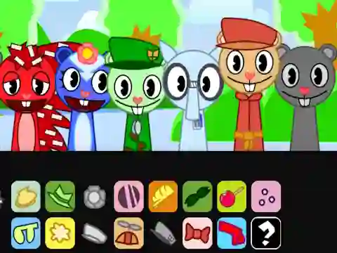 Permainan Happy Sprunk Friends secara online