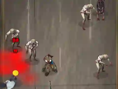Permainan Zombie Defense Survival secara online