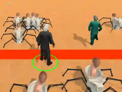 Permainan Cameraman vs Skibidi Survival secara online