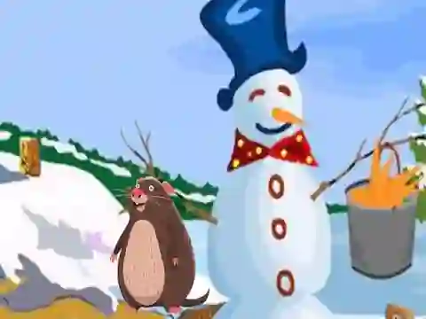 Permainan Couple Escape from Snowy Land secara online