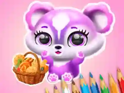 Permainan Coloring Book: Fluffy Picnic secara online