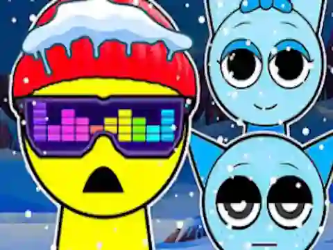 Permainan Incredibox Party Frozen Sprunki Beat secara online